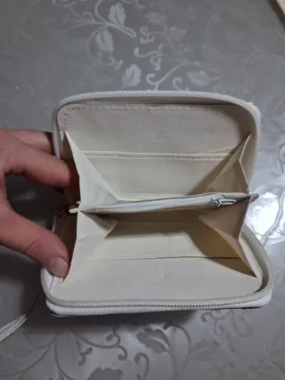 Portamonete con Eiffel e fiori