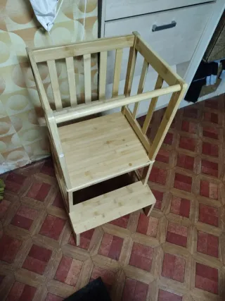 Escalera Torre Aprendizaje Madera