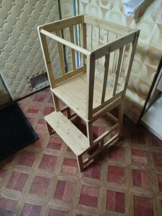 Escalera Torre Aprendizaje Madera