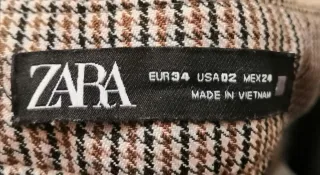 Pantalón Zara pata de gallo