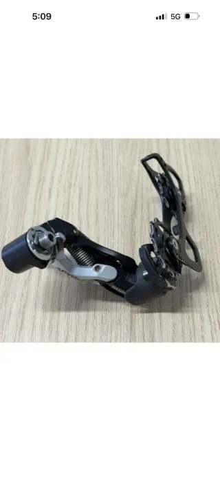 Cambio trasero Shimano deore xt rd-m770 invertido