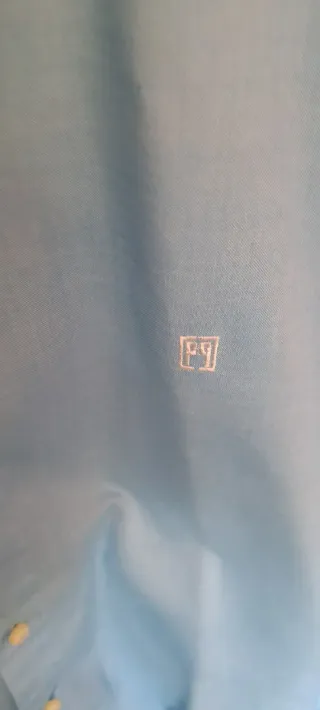 Camicia uomo CARLO PIGNATELLI azzurro. Nuovissima