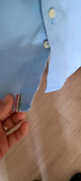 Camicia uomo CARLO PIGNATELLI azzurro. Nuovissima