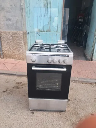 Cocina de gas con horno