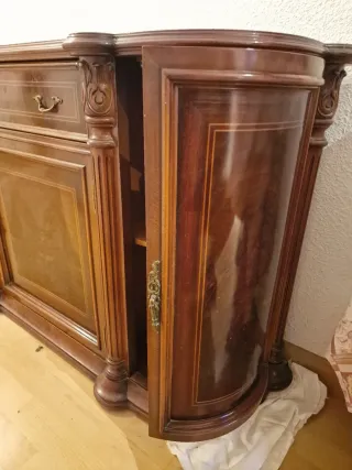 Mueble recibidor de madera