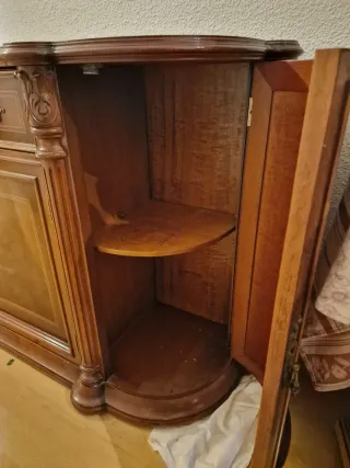 Mueble recibidor de madera