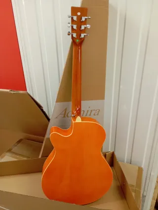 Guitarra Admira Indiana Amplificada Naranja