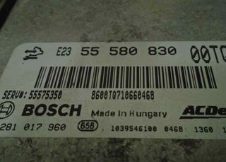 Centralita motor opel 5558083000tq corsa d 3706075