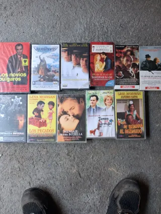 Lote 12 Películas VHS (Comedia, Drama, Romance)