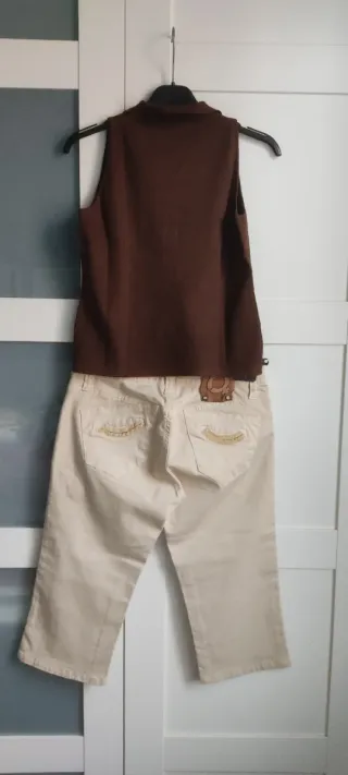 Completo estivo donna: canotta pantaloni taglia 42