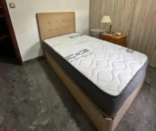 Canapé y colchón individual