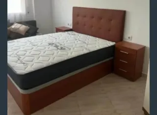 Canapé y Colchón Madera