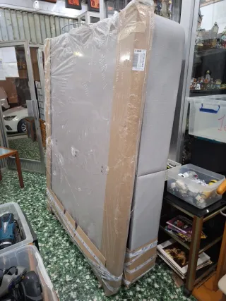 Canapé 150x190cm Gris Beige