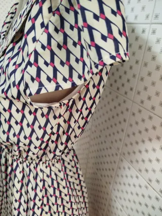 Vestido geometríco urban Stich talla s/m