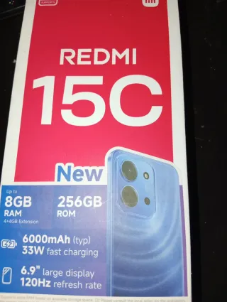 Xiaomi Redmi 15C 8GB RAM 256GB Azul
