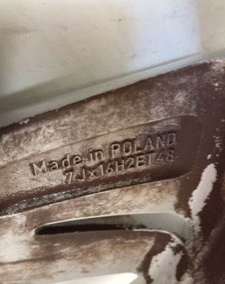 Volkswagen 7jx16 llanta golf viii lim. 451626