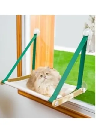 Hamaca Gatos Ventana Plegable