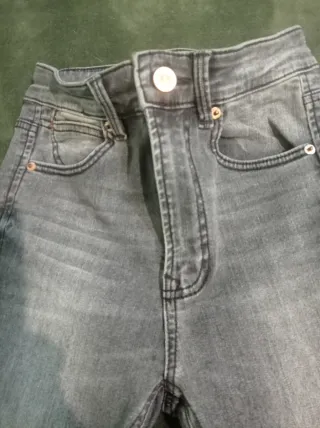 Jeans Stradivarius Grigio Taglia XS