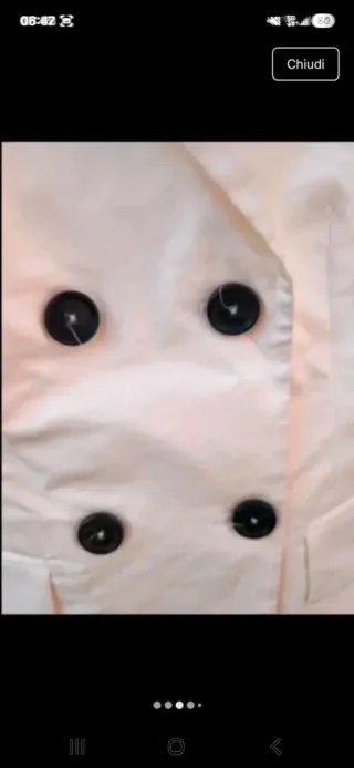 Giacca K di Koan donna cotone bianco