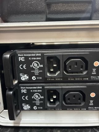 Sistema de micros shure lnalbrico