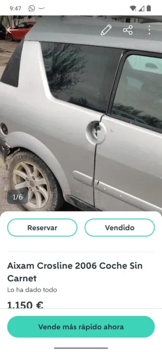 Aixam crosline 2005.