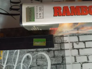 Rambo III VHS Primera Edición