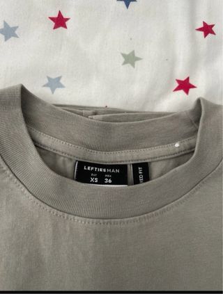 Camiseta niño gris talla Mt