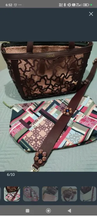 Bolso Tous y accesorios