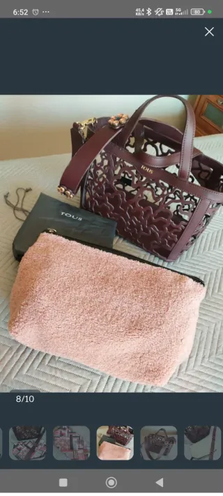 Bolso Tous y accesorios