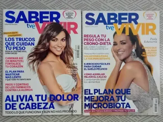 Lote de 13 revistas de Saber Vivir