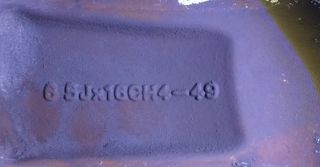 6.5jx16ch4-49 llanta renault scenic 1.5 dci 298096