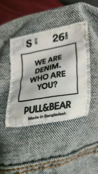 Chaqueta Vaquera Pull&Bear Talla S