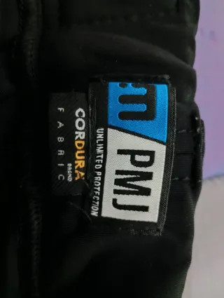 Pantaloni Moto Donna Neri