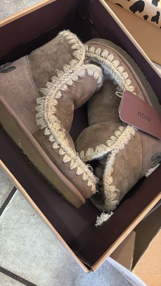 Mocassini Mou in camoscio