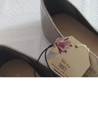 Bailarinas plateadas básicas n° 36 Sfera nuevo