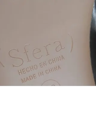 Bailarinas plateadas básicas n° 36 Sfera nuevo