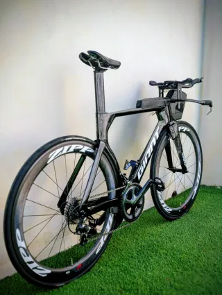 Bici Triatlón Giant Trinity Aero + Extras Aero
