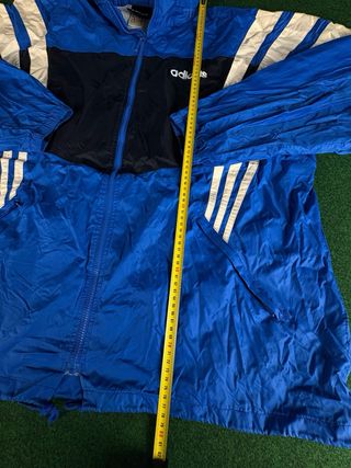 Chaqueta Adidas Vintage Azul Negra