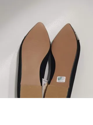 Bailarinas negras/serpiente talla 38 Sfera