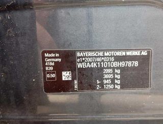 Bmw 7jx16 llanta serie 4 gran coupe (f36) 451227