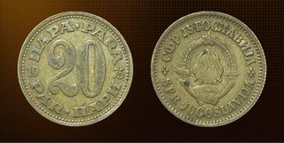 Yugoslavia Lote monedas