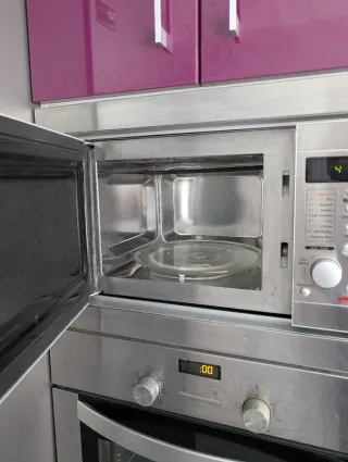 Microondas y Horno Encastrable Balay