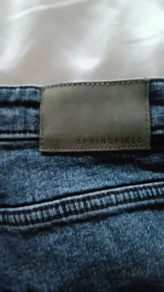 Pantalón corto vaquero azul