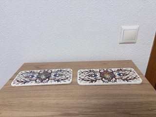 2 Azulejos Antiguos Decorativos