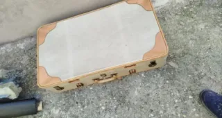 Maleta antigua de viaje