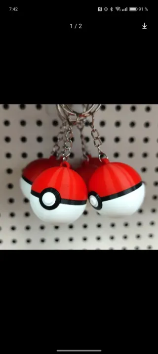 Llavero Pokeball