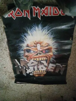 Póster Antiguo Iron Maiden Eddie