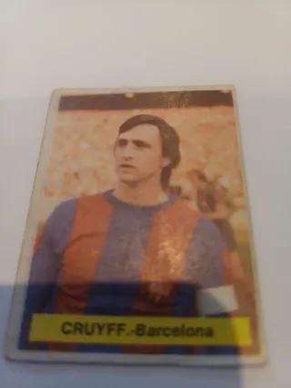 Cromo Cruyff FC Barcelona 1975