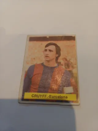 Cromo Cruyff FC Barcelona 1975