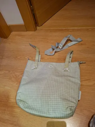 Bolso panera + colchoneta y saco Pasito a Pasito